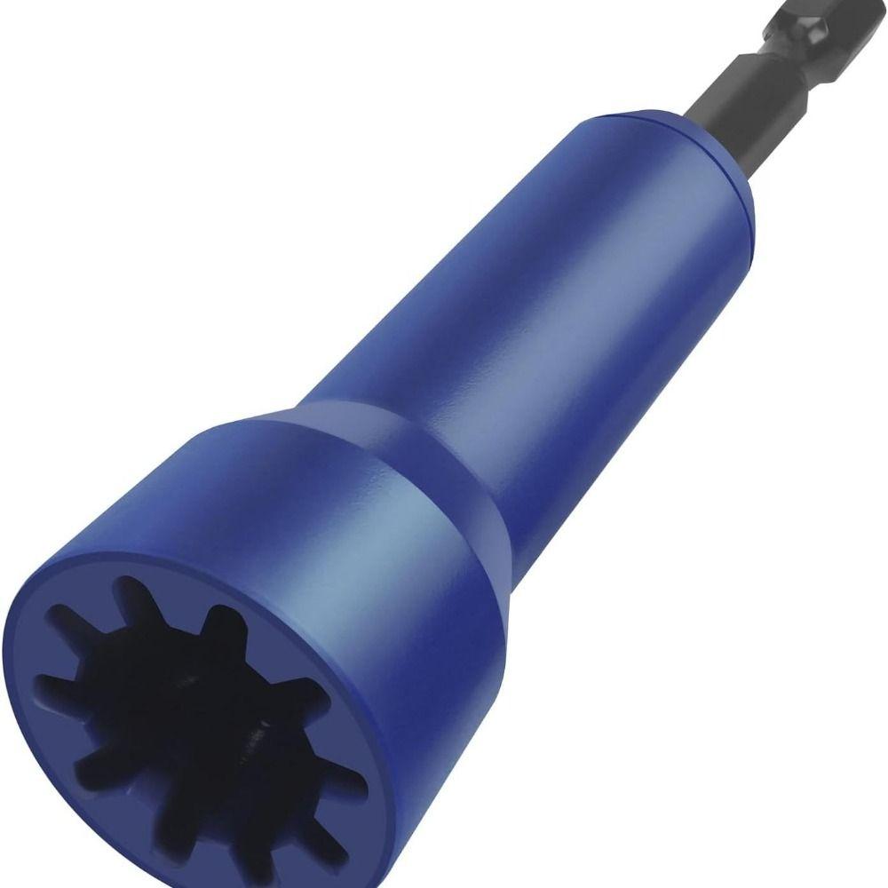 1/4 Патрон Скручиватель проводов Обжимной Электрический Скручиватель проводов Питание для Дрелей-шуруповертов темно-синий