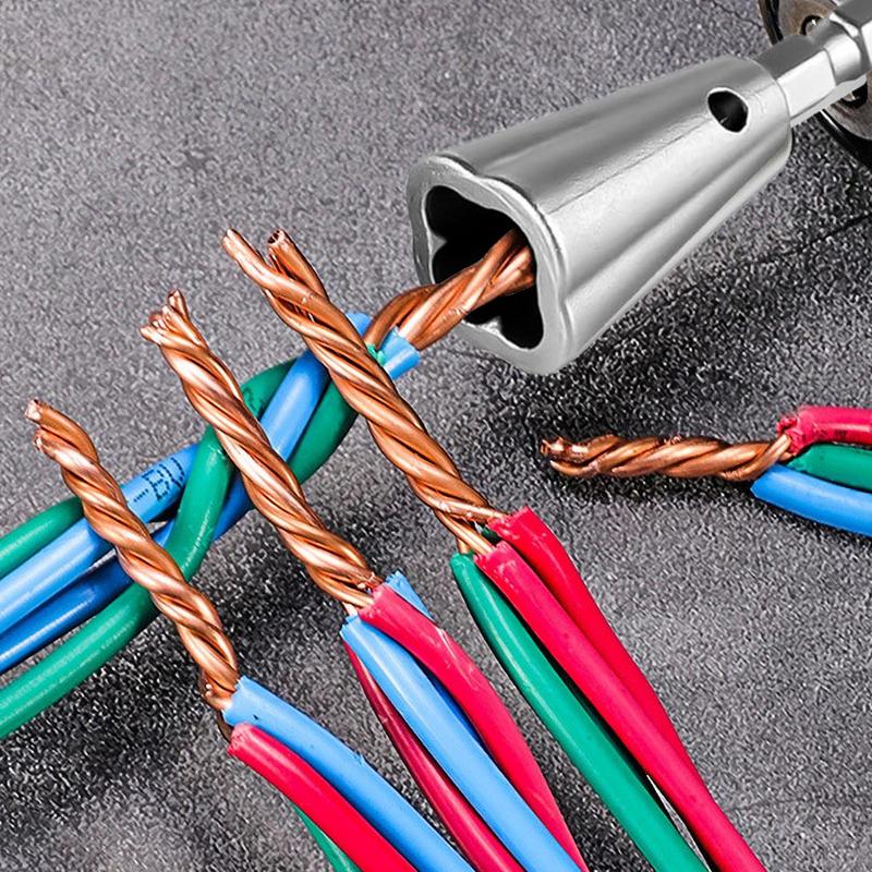 Инструменты для скручивания проводов Ручка электрика Быстро Скручиватель Скручиватель Провода Для Дрелей-Шуруповертов Скручиватель Скручивающее Устройство Для Скручивания Кабеля france