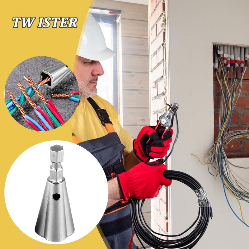 Инструменты для скручивания проводов Ручка электрика Быстро Скручиватель Скручиватель Провода Для Дрелей-Шуруповертов Скручиватель Скручивающее Устройство Для Скручивания Кабеля france
